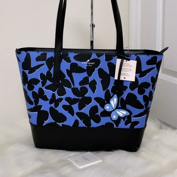 kate spade Handbags - ⚜ KATE SPADE ADLEY BUTTERFLY PRINT TOTE